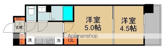 LUXENA KADOMAの間取り写真