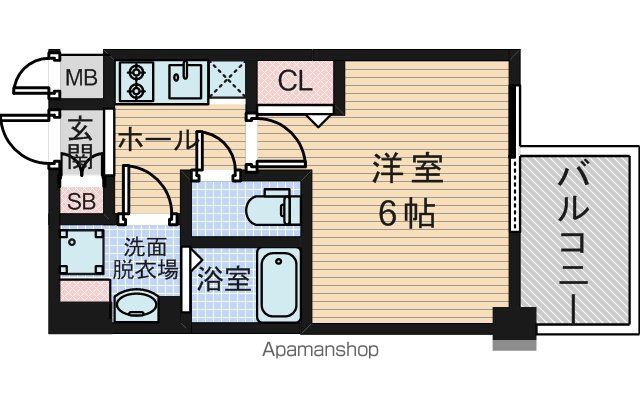 エスリード新大阪グランファーストの間取り写真