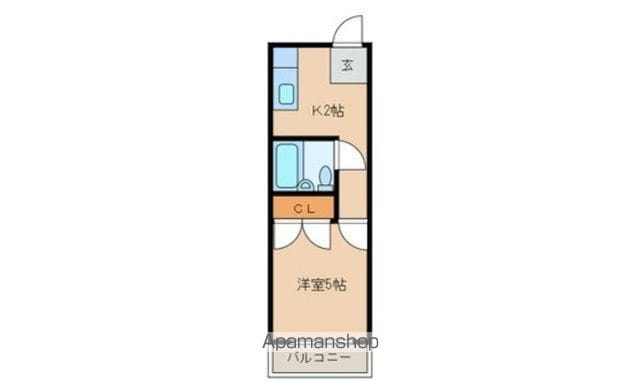 ハイネス南品川の間取り写真
