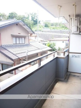 Ｐｌｕｍ　Ｇａｒｄｅｎ[2DK/48.6m2]のバルコニー