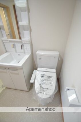 ａｐａｒｔｍｅｎｔ藤[1R/23.02m2]のトイレ