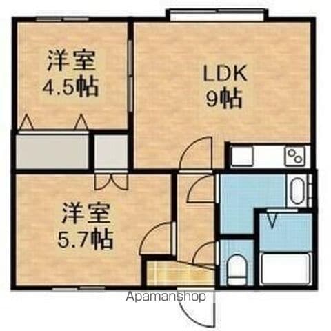 ベルアベニューの間取り写真