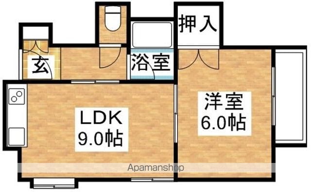 大建ハイツ菅原の間取り写真