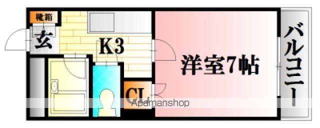 第二大内ビルの間取り写真