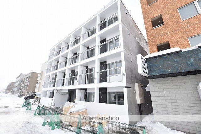 札幌市南北線 麻生駅 徒歩7分 4階建 築9年の外観写真