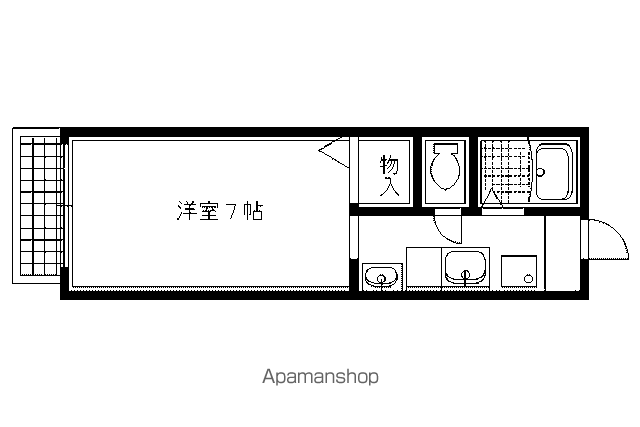 ラフィネ北白川の間取り写真