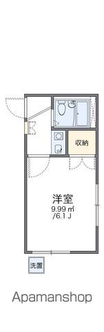 【レオパレス矢田第３の間取り】