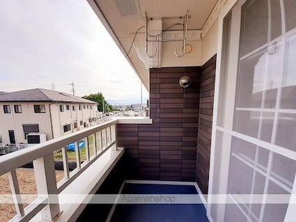 アイリスコートＡ[2LDK/58.48m2]のバルコニー