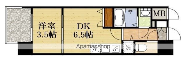 スワンズシティ新大阪プライムの間取り写真