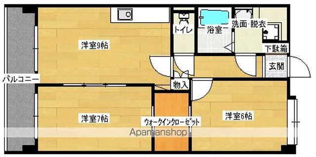 グレイスコート仁保新町の間取り写真