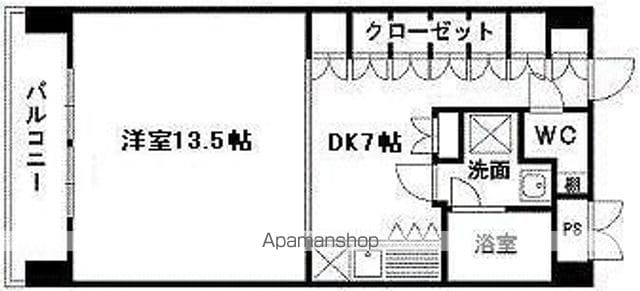 プレシャスアパートメントの間取り写真