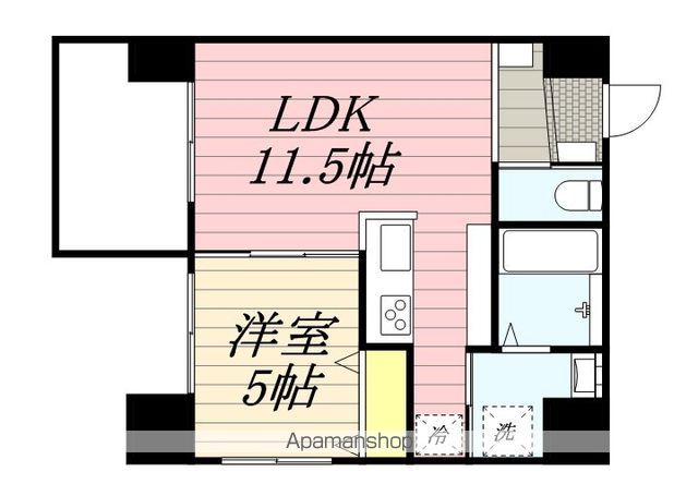 モルティーニ表参道の間取り写真