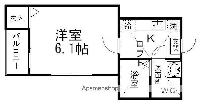 アーバンハイツ北仙台の間取り写真