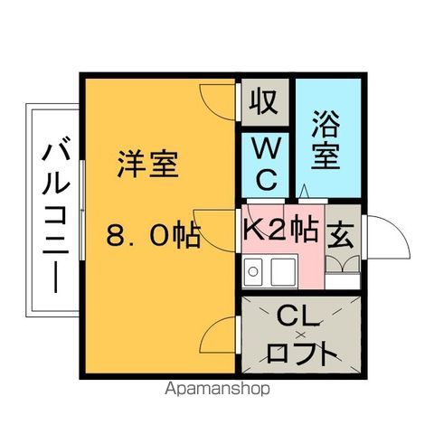 メゾンブランセの間取り写真
