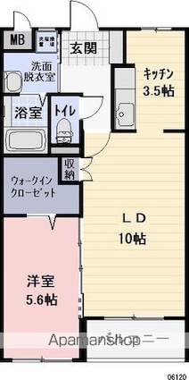ＭａｉｓｏｎＣｈａｔｅａｕ・Ｍａｋｏ[1LDK/51m2]の間取図