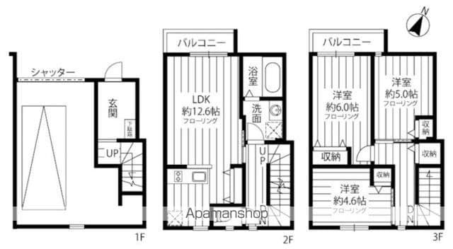 【ＳＴＡＧＥ梶ヶ谷の間取り】