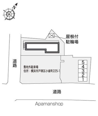 レオパレスコンフォールＫ＆Ｋ 103 ｜ 神奈川県横浜市戸塚区小雀町225-1（賃貸アパート1K・1階・19.87㎡） その3