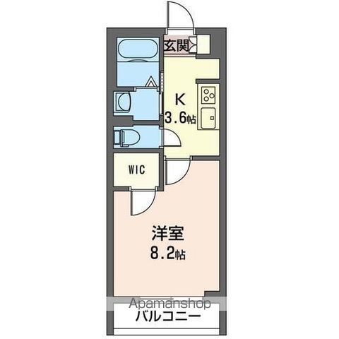 アテンドボヌールの間取り写真