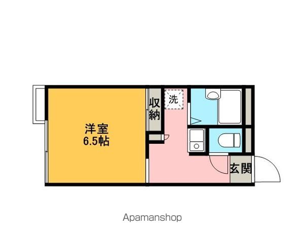 レオパレス囃子水台の間取り