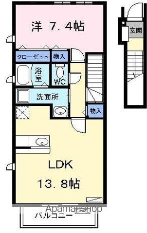 ロイヤル川前 IIの間取り写真