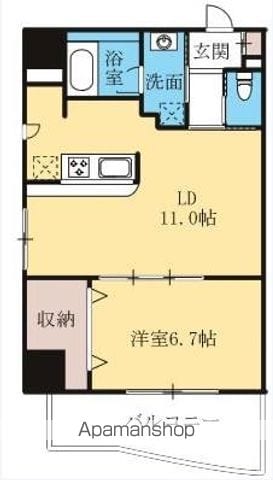 フローラル今池の間取り写真
