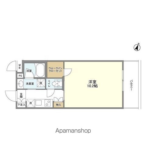 ウェルスクエア芦屋の間取り写真