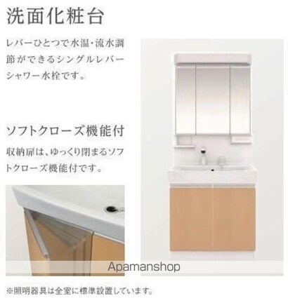 広島県東広島市西条本町[1LDK/35.68m2]の洗面所