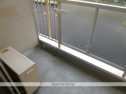 滋賀県大津市衣川１丁目[1K/22.8m2]のバルコニー