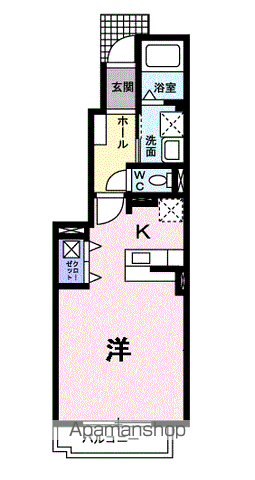 【マーヴェラス　ヴィラ　Ａ棟の間取り】