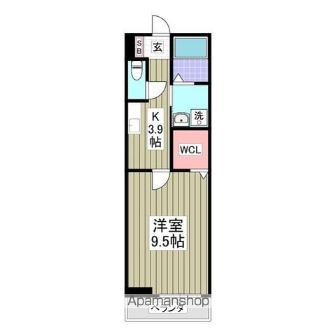 ES鴨宮の間取り写真
