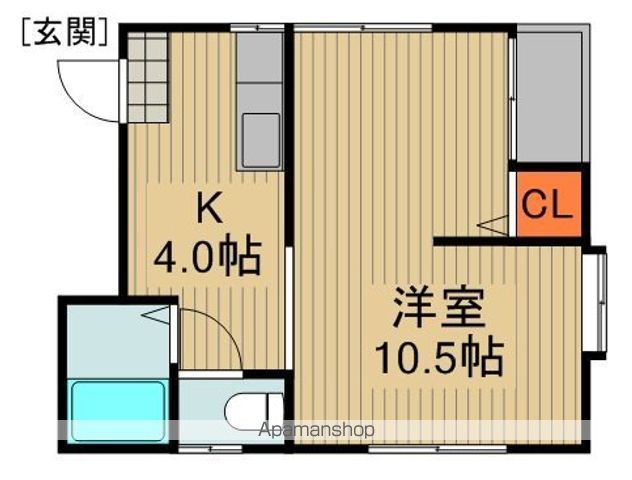 アビタシオン大島の間取り写真