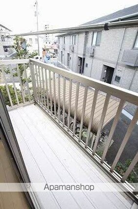 松田アパート[2K/43.78m2]のバルコニー