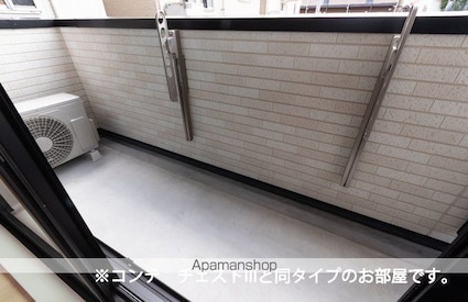 アルティザン[1K/27.02m2]のバルコニー