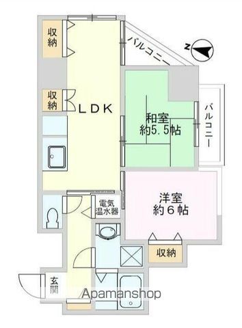 ライオンズマンション大山氷川町の間取り写真