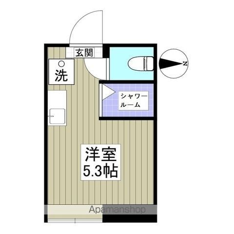 パンシオン南林間A棟の間取り写真