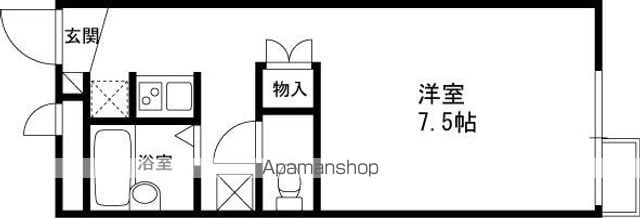レオパレスひまわりの間取り写真