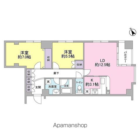 シルバラードの間取り