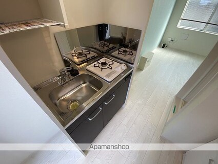 東京都中野区若宮２丁目[1R/12.65m2]のキッチン