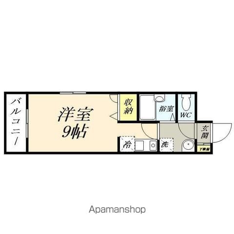 プランドール内山下の間取り写真