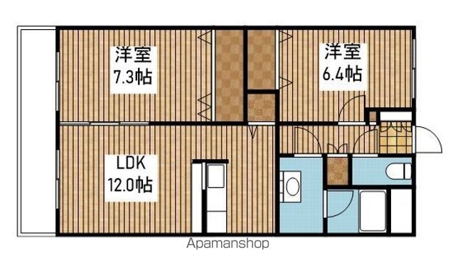サンモール網川原の間取り写真