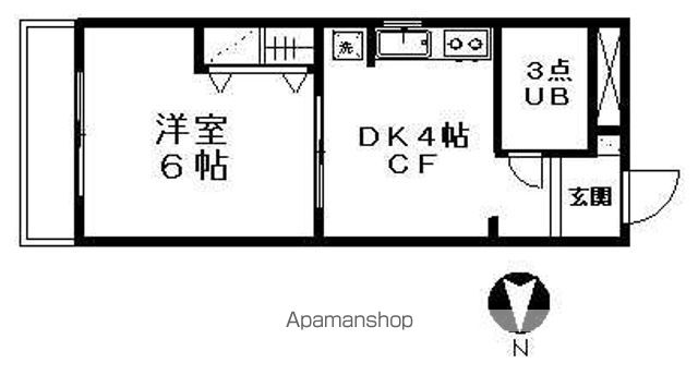 トパーズ目黒の間取り写真
