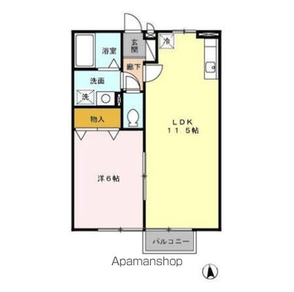 アンプルール　Ａ棟[1LDK/40m2]のその他内装