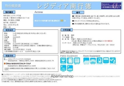 レジディア南行徳[1K/21m2]のその他内装