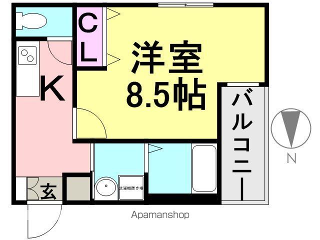 フジパレス立花EASTの間取り写真