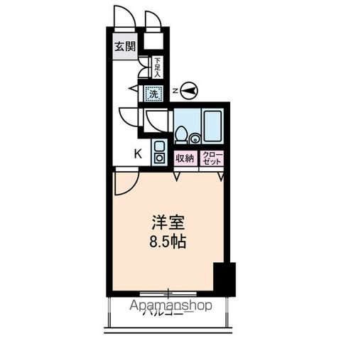 ライオンズマンション北千住第２の間取り