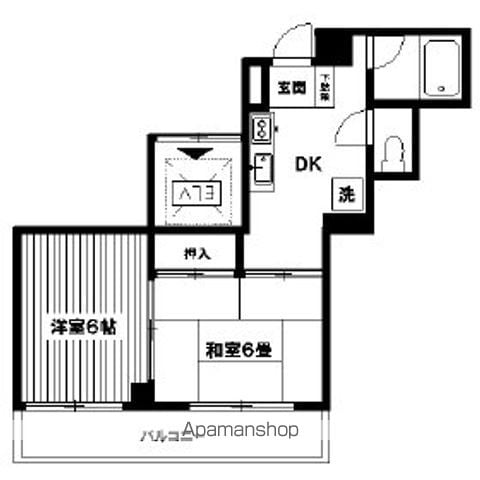 ニューシャトー蒲田の間取り写真