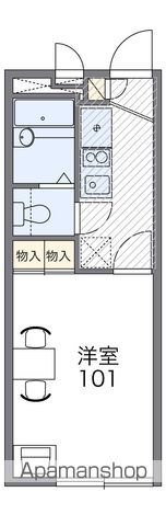 レオパレスキヨミズハイツの間取り写真
