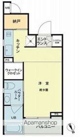 ベルファース新橋の間取り写真