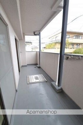 久都内マンション[3DK/40.5m2]のバルコニー