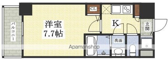 S−RESIDENCE新大阪駅前の間取り写真